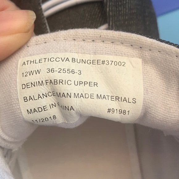 *ComfortView Canvas /Denim Bungee Slip on Sneakers SZ.12 - Picture 2 of 8